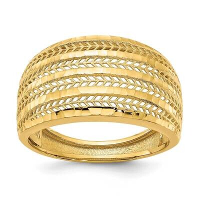Fancy Ring 14k Gold Polished R952, MPN: R952, 196904041857