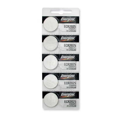 Energizer Lithium Batteries Package of 5 WB2025, MPN: WB2025, 39800088581