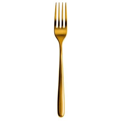 Sambonet Hannah Diamond Pvd Red Gold Serving Fork 52920N45, MPN: 52920N45,