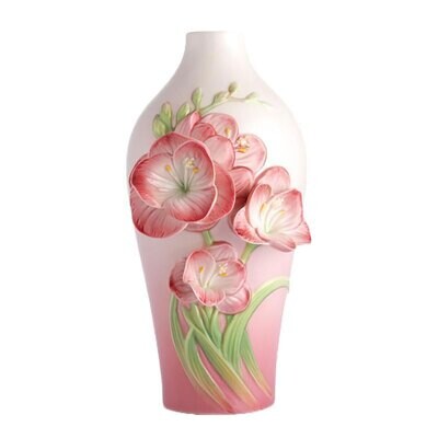 Franz Porcelain Fragrant Blossom Freesia Vase FZ03166, MPN: FZ03166,