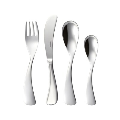 Sambonet kids set mix kids flatware set 4 pieces - 18/10 stainless steel, MPN: 52557-98, 7909559332…