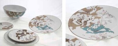 Royal Limoges Paradis Bleu Shallow Salad Plate A220-NYM20805, MPN: A220-NYM20805, 3700409924408