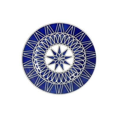 Royal Limoges Blue Star Bread &amp; Butter Plate B160-REC20797, MPN: B160-REC20797, 3700409922435