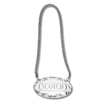 Empire Sterling Silver Scotch Liquor Label GM21951, MPN: GM21951, 44228037899