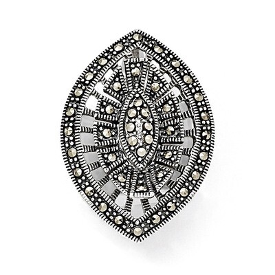 Marcasite Pendant Sterling Silver QP3976
