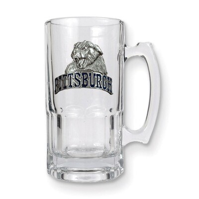 University of Pittsburgh 1-liter Glass Macho Tankard GC3496, MPN: GC3496, 89006714746