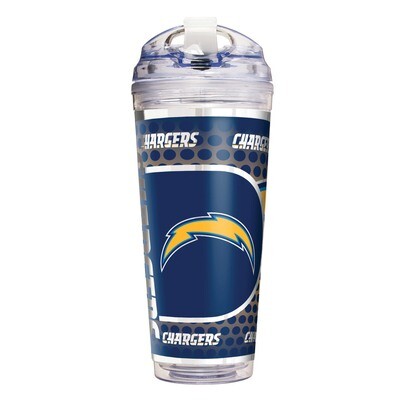 NFL Los Angeles Chargers 24 oz Double Wall Acrylic Tumbler GC6529, MPN: GC6529,