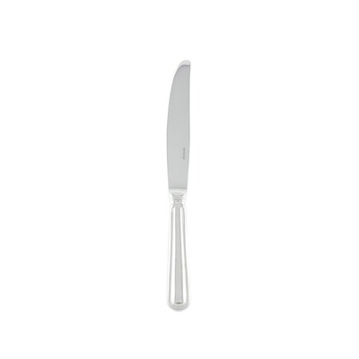Sambonet contour dessert knife hollow handle 8 1/4 inch - silverplated on 18/10 stainless steel, MP…