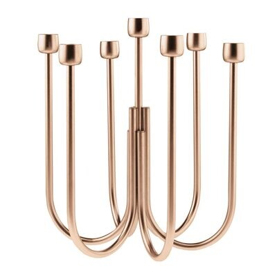Sambonet Kyma Pvd Candelabra 7 Candles Kyma Copper 55226C07, MPN: 55226C07,