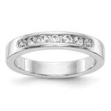 7-Stone Diamond Channel Band 14k White Gold RM3299B-035-WAA, MPN: RM3299B-035-WAA,