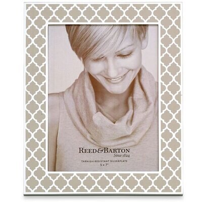 Reed and Barton Chai 5 x 7 Inch Kasbah Picture Frame 5157, MPN: 5157, 735092234193