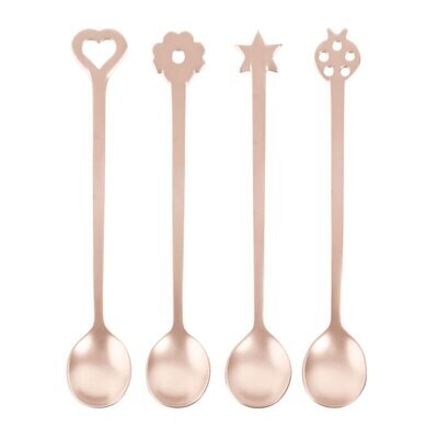 Sambonet Party Fashion Set 4 Party Spoons 52649P21, MPN: 52649P21,