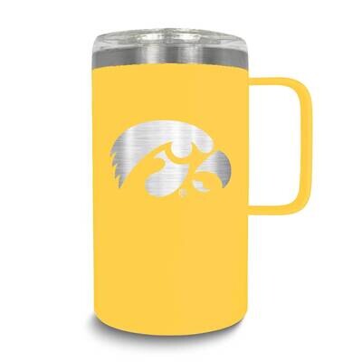 Collegiate Univeristy of Iowa Stainless Steel Hustle Mug GM26107-UIA, MPN: GM26107-UIA, 195568020901