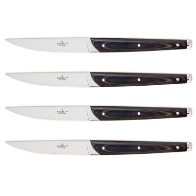 Hampton Forge Clevedon Pakkawood 4 Piece Steak AFS15W04AR, MPN: AFS15W04AR, 733652159320