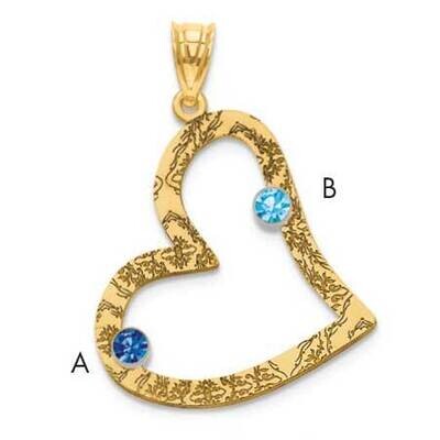 Family Pendant Gold Plated Sterling Silver QMP2/2GP, MPN: QMP2/2GP,