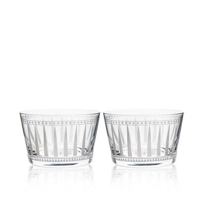 Caskata Marrakech Glass Tidbit Bowl Set of 2 GL-TBWL-170, MPN: GL-TBWL-170, 817325013307