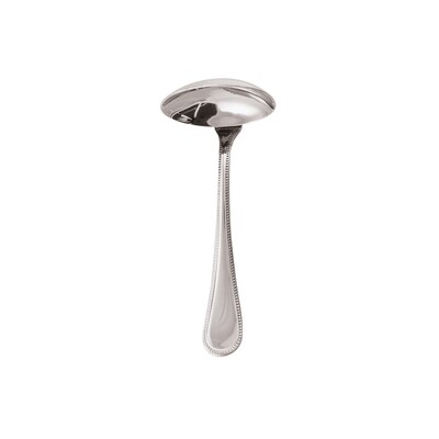 Sambonet perles sauce ladle 5 3/4 inch - silverplated on 18/10 stainless steel, MPN: 52702-53, 7909…