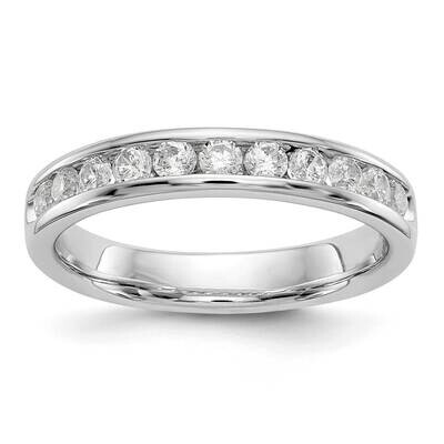 11-Stone Diamond Channel Band 14k White Gold RM3323B-051-WAA, MPN: RM3323B-051-WAA,