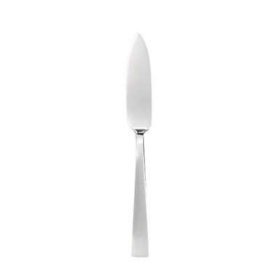 Sambonet gio ponti fish knife 8 3/4 inch - silverplated on 18/10 stainless steel, MPN: 52760-50, 79…