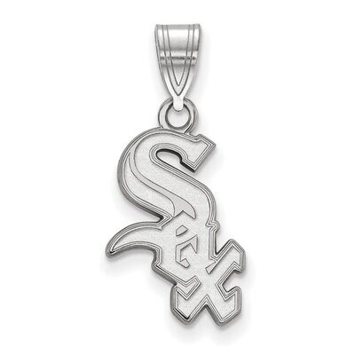 Chicago White Sox Medium Pendant 10k White Gold 1W003WHI, MPN: 1W003WHI, 886774771441