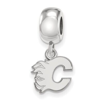 Calgary Flames Bead Charm x-Small Dangle Sterling Silver SS019FLA, MPN: SS019FLA, 886774958729