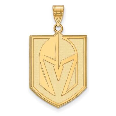 Vegas Golden Knights Extra-Large Pendant Gold-plated Sterling Silver GP005VGK, MPN: GP005VGK, 19110…