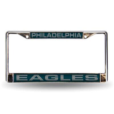NFL Philadelphia Eagles Green Laser Chrome Car License Plate Frame GC7094, MPN: GC7094, 94746402587