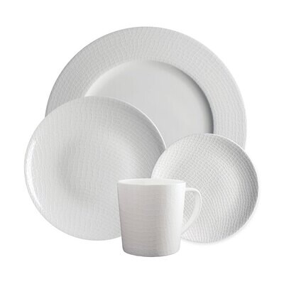 Caskata Catch Place 4 Piece Place Setting White PLCE-750, MPN: PLCE-750, 816666029220