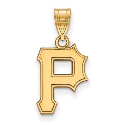 Pittsburgh Pirates Medium Pendant 14k Yellow Gold 4Y003PIR, MPN: 4Y003PIR, 886774764252