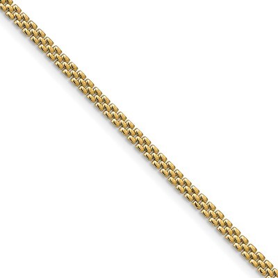 Leslie&#39;s Fancy Link Bracelet 14k Polished Gold HB-LF1208-7.5, MPN: LF1208-7.5, 191101745492