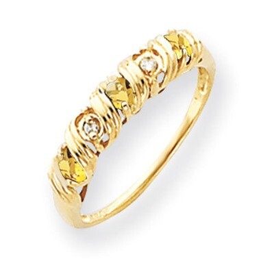 2.75mm Citrine Diamond Ring 14k Gold Y4718CI/A, MPN: Y4718CI/A, 883957594309
