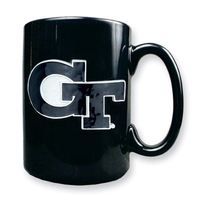 Georgia Tech University 15oz Black Ceramic Mug GC1717, MPN: GC1717, 89006614657