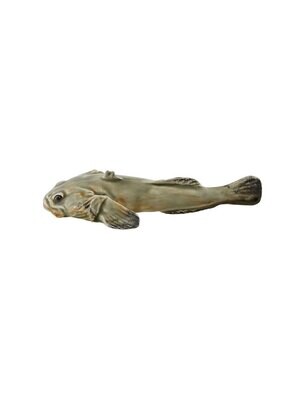 Bordallo Pinheiro Pinheiro Fish and Shellfish Lusitanian Toadfish Decorated 65021721, MPN: 65021721…