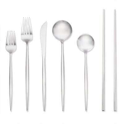 Hampton Forge Zephyr 18/10 Mirror 28 Piece Chopsticks SFB90M28BN, MPN: SFB90M28BN, 733652162399