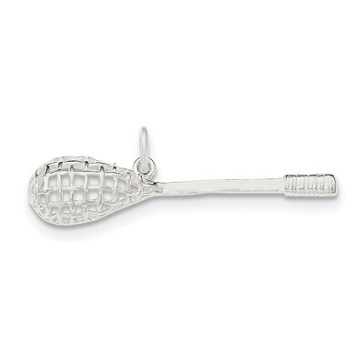 Lacrosse Pendant Sterling Silver Polished QC8853, MPN: QC8853, 191101361746