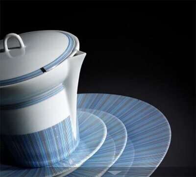 J. Seignolles Cape Cod Indigo 5 Piece Place Setting JS179, MPN: JS179,