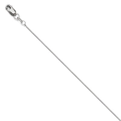 Leslie&#39;s Baby Box Chain 16 Inch - 14k White Gold HB-3278-16, MPN: 3278-16, 883957581736
