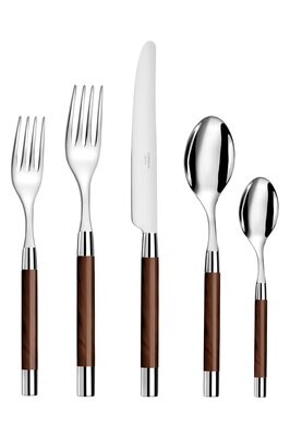 Capdeco Conty Brown 5 Piece Place Setting CON37-5SET, MPN: CON37-5SET, 3700922717761
