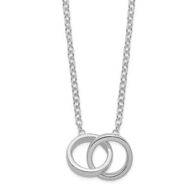 Polished Necklace Sterling Silver QG5428-18, MPN: QG5428-18, 886774115931
