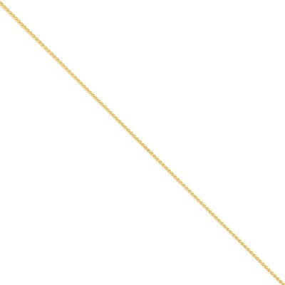 1.65mm Solid Polished Spiga Chain 18 Inch 14k Gold PEN134-18, MPN: PEN134-18, 883957134185