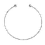 Choker Cuff Necklace Sterling Silver QRS4048, MPN: QRS4048,