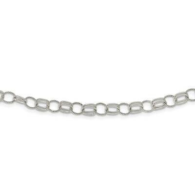 Linked Necklace Sterling Silver QG5359-18, MPN: QG5359-18, 886774014876