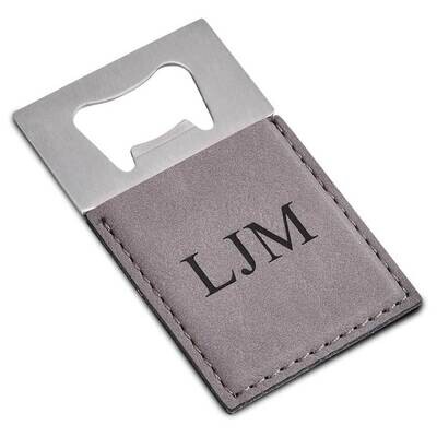 Grey Leatherette Bottle Opener GM21745, MPN: GM21745, 47105023015