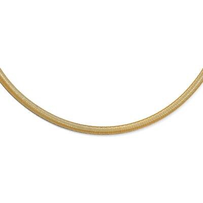 Gold-Tone with 2 Inch Extension Necklace Sterling Silver QLF767-16, MPN: QLF767-16, 191101206740