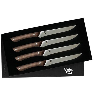 Shun Shima Natural 4Piece. Steak Set DMS0435, MPN: DMS0435, 4901601009484