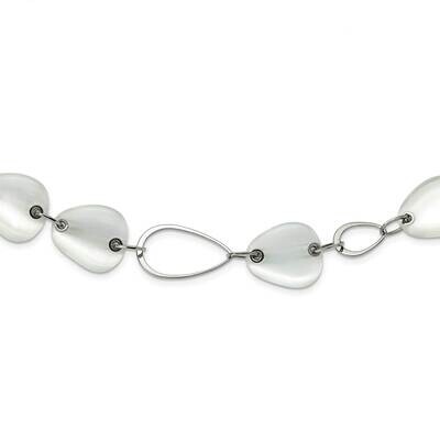 Cats Eye 26 Inch Necklace Stainless Steel SRN561-26 by Chisel, MPN: SRN561-26, 886774041346