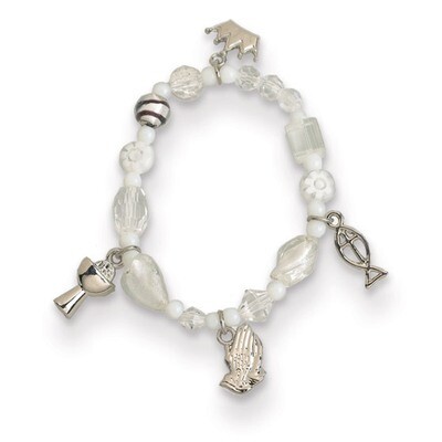 Stories of Faith Stretch Communion Bracelet GM15845, MPN: GM15845, 89945461312