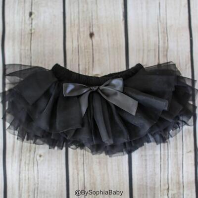 Baby Tutu Skirt Black Tutu Skirt Baby Tutu Bloomers Black Diaper Cover Baby Tutu Baby Bloomers, MPN…