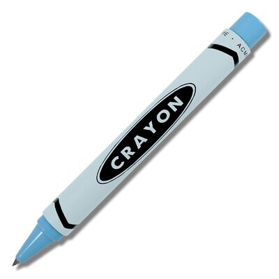 Acme Crayon ? Light Blue Retractable Roller Ball Pen, MPN: PACME3LBRR