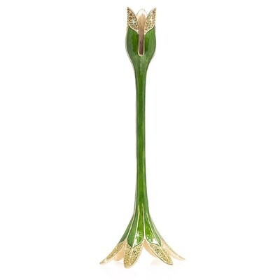Jay Strongwater Tulip Tall Candle Stick Holder SDH2534-229, MPN: SDH2534-229, 848510024433